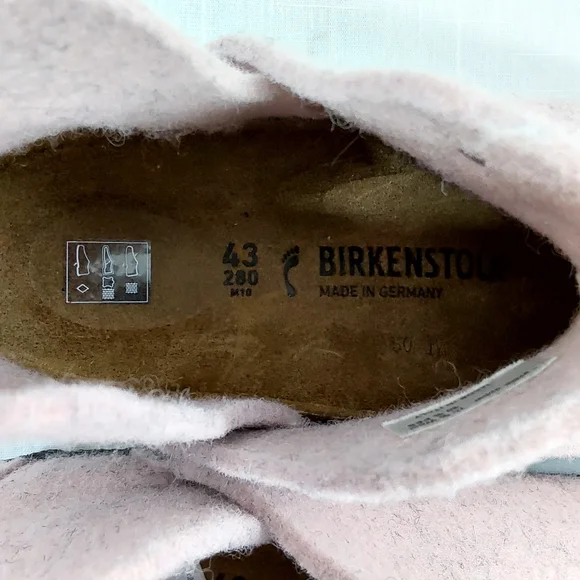 BIRKENSTOCK Andermatt Shearling Wool Felt slipper - Picture 10 of 12